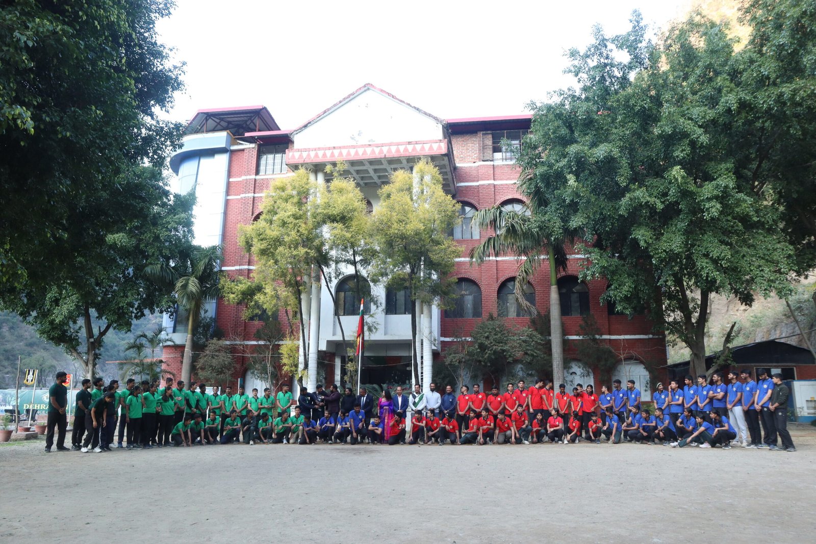 Authentic Dehradun Defence College Campus Building and In-House Boys Hostel