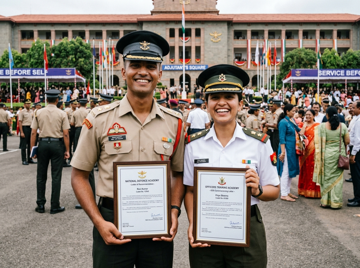 Recommendation Celebrations & Qualified Cadets Joining Armed Forces