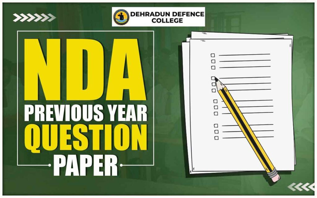NDA Previous Year Question Paper